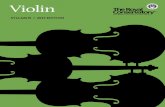 RCM Violin Syllabus / 2013 Edition - Kennedy Piano Studio
