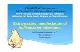Extra-gastric manifestation of Helicobacter infections. - ESCMID