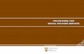 FRAMEWORK FOR SOCIAL WELFARE SERVICES
