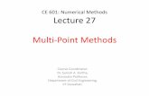 Lecture 27 Multi-Point Methods - IIT Guwahati