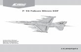 F-16 Falcon 80mm EDF - Astramodel.cz