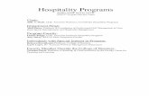 Hospitality Programs - Ferris Institutional Repository (FIR)