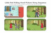 Little Red Riding Hood Picture Story Sequence