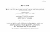 MOLSIM - On-line computation in statistical mechanics