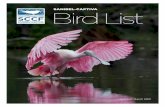 Sanibel Captiva Bird List - SCCF