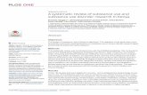 A systematic review of substance use and substance ... - PLOS
