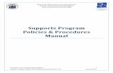 Supports Program Policies & Procedures Manual - NJ.gov