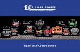 2020 RELOADER'S GUIDE - Alliant Powder