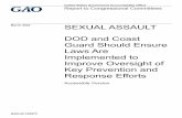 SEXUAL ASSAULT DOD and Coast Guard Should Ensure ...