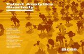 Talent Analytics Quarterly