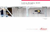 Leica Rugby 840 - User Manual - Knowledge Base