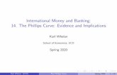 International Money and Banking: 14. The Phillips Curve