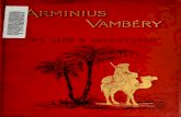 Arminius Vambéry: his life and adventures