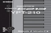 PSR-E213/YPT-210 Owner's Manual - Strumenti Musicali