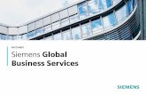 Factsheet: Siemens Global Business Services