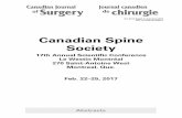 Canadian Spine Society