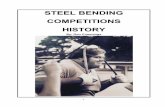 STEEL BENDING COMPETITIONS HISTORY