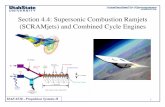 Section 4.4: Supersonic Combustion Ramjets (SCRAMjets ...