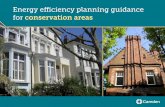 Energy efficiency planning guidance for conservation areas