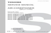 SERVICE MANUAL AIR-CONDITIONER - Toshiba Aire