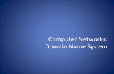 Computer Networks: Domain Name System