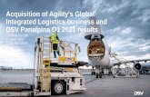 Acquisition of Agility's Global Integrated Logistics business ...