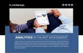 ANALYTICS IN TALENT ASSESSMENT - cloudfront.net