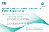 Quad Neutron Measurement – Seligi Experience - platinum