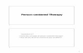 Person-centered Therapy