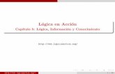 Lógica en Acción - Capítulo 5: Lógica, Información y Conocimiento