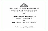 February 17, 2022 - Tri-Dam Project