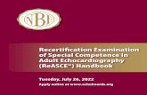Recertification Examination of Special Competence in Adult ...