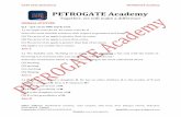 GATE-2016 (Solutions) - PETROGATE Academy