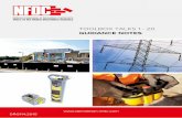 TOOLBOX TALKS 1 - 20 GUIDANCE NOTES
