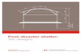 Post-disaster shelter: Ten designs - UN-Habitat