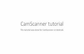 CamScanner tutorial | METU IE
