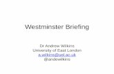 Westminster Briefing. Supporting and Empowering School Governors (slides)