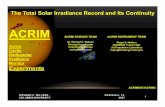 The Total Solar Irradiance Record and Its Continuity