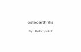 Osteoarthritis terjadi dalam 2 pola