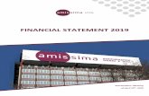 AMISSIMA VITA - FINANCIAL STATEMENT 2019