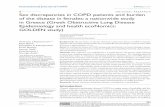 Sex discrepancies in COPD patients and burden of the disease in females: a nationwide study in Greece (Greek Obstructive Lung Disease Epidemiology and health ecoNomics: GOLDEN study)