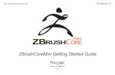 ZBrushCoreMini Getting Started Guide - gymvr.cz