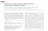 Environmental wireless sensor networks