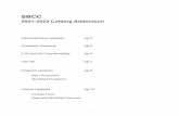 SBCC - 2021-2022 Catalog Addendum
