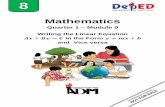 Mathematics - Quarter 1 – Module 9 - ZNNHS