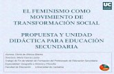 EL Feminismo como Movimiento de Transformación Social. (TFM).