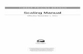 Scaling Manual - Gov.bc.ca