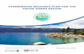 stormwater resource plan for the tahoe-sierra region