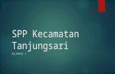 SPP Di Kecamatan Tanjungsari Kbupaten Sumedang Jabar