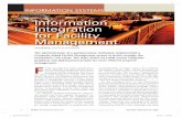 Information integration for Facility Management